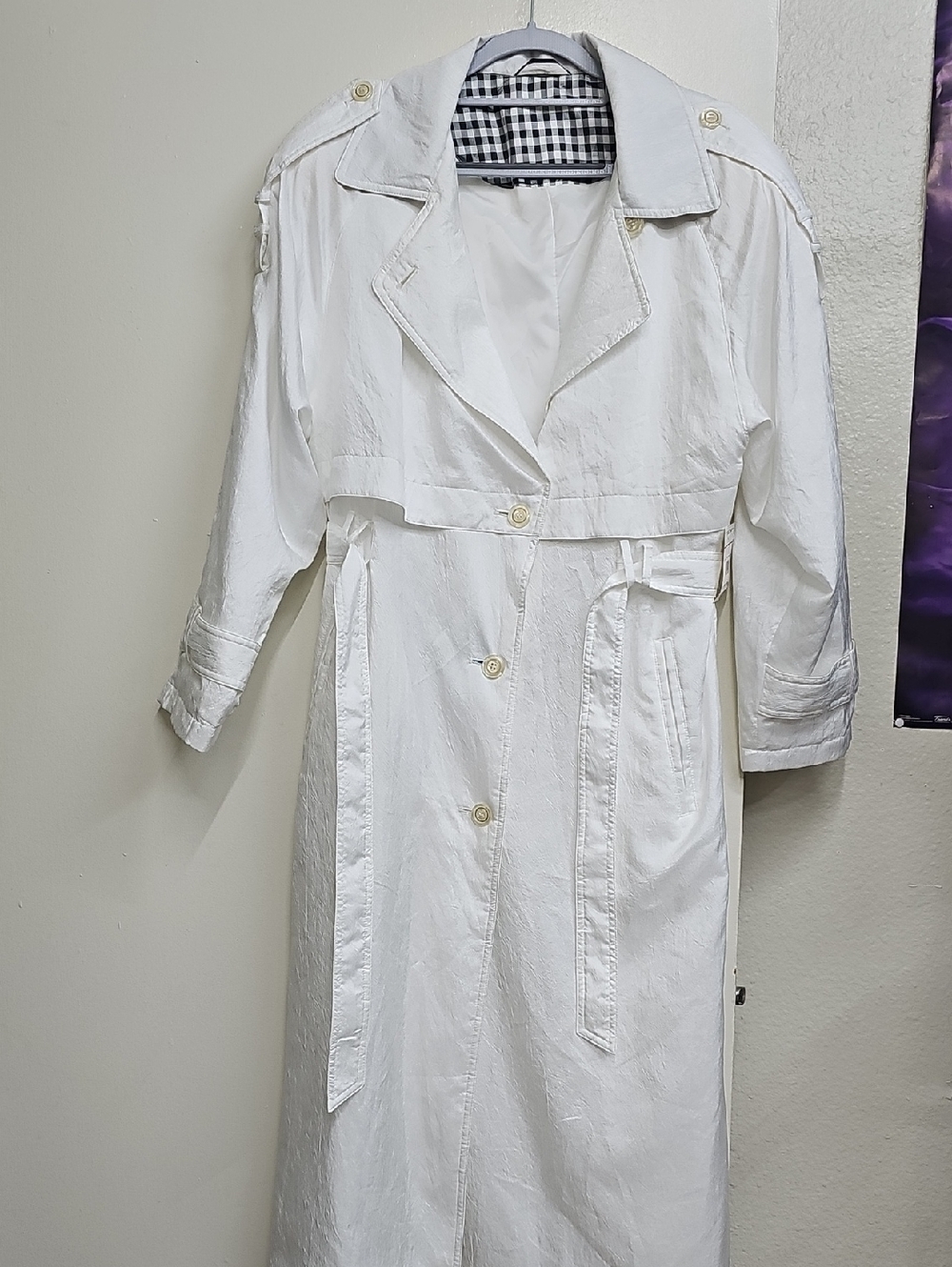 CYCLONE Vintage Trench Coat Size 10 NWT